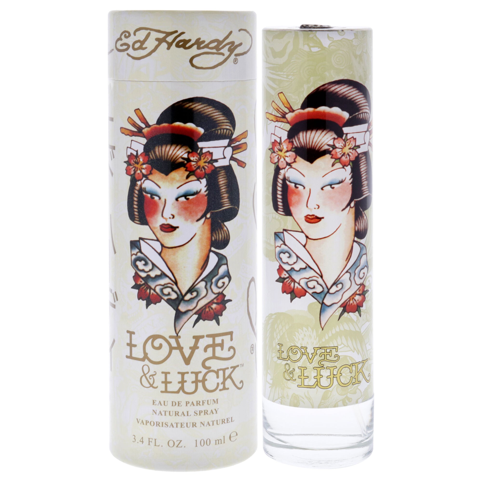 Ed Hardy Love and Luck by Christian Audigier for Women - 3.4 oz EDP Spray, See Description, hi-res image number 0