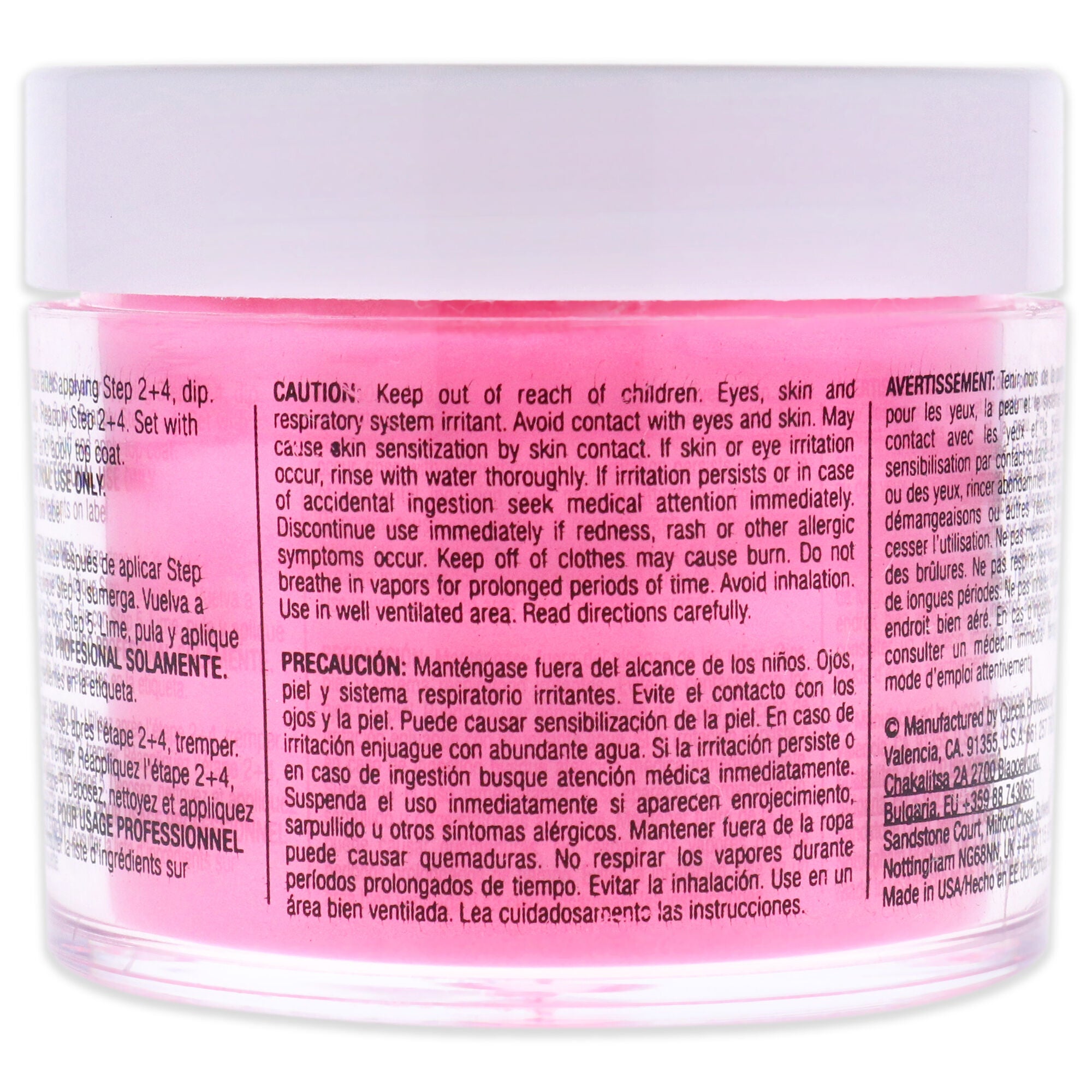 Pro Powder Polish Nail Colour Dip System - Pretty Awesome by Cuccio Colour for Women - 1.6 oz Nail Powder, , alternate image number 3