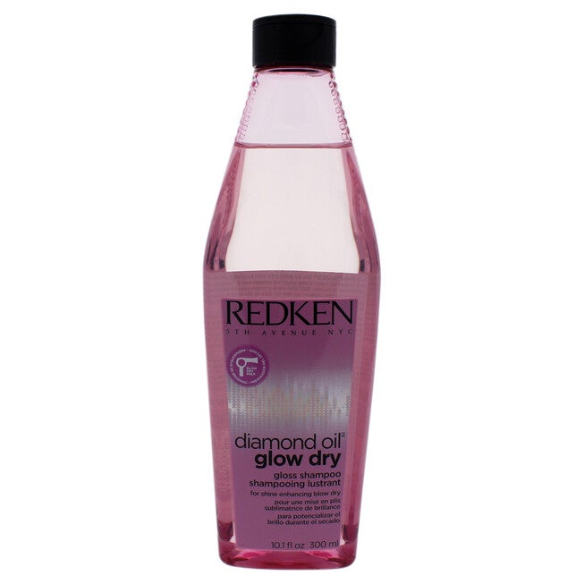 Diamond Oil Glow Dry Gloss Shampoo by Redken for Unisex - 10.1 oz Shampoo, , alternate image number 4
