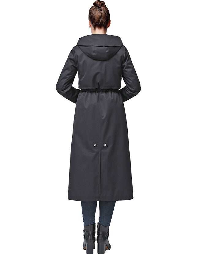 Laney Waterproof Hooded Zip-Out Lined Long Parka Coat, , alternate image number null