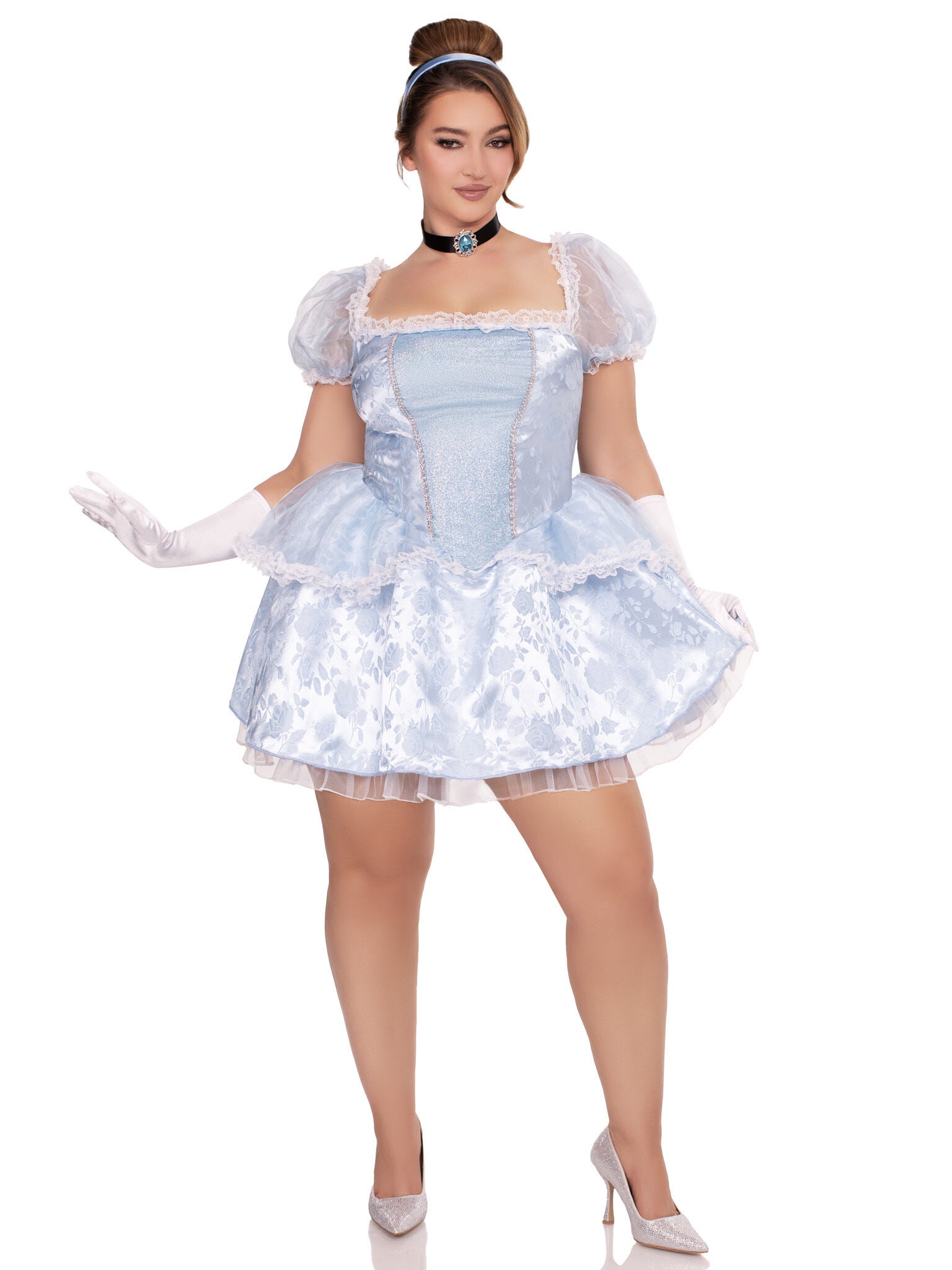 Cinderella Cutie Costume, Blue, alternate image number 2