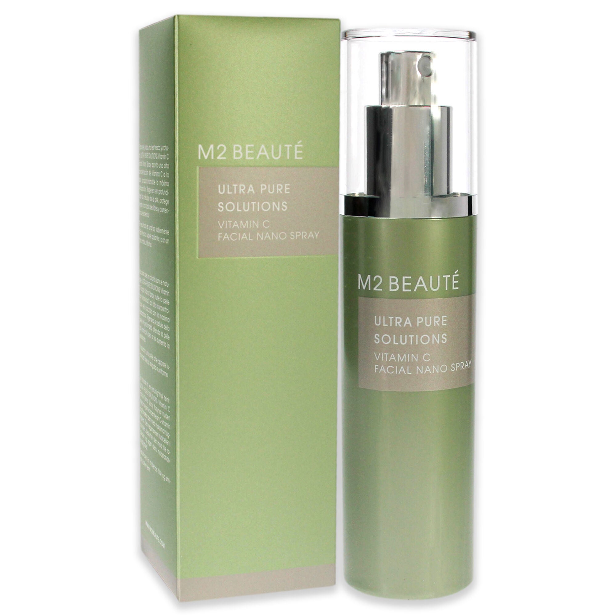 Ultra Pure Solutions Vitamin C Facial Nano Spray by M2 Beaute for Women - 2.5 oz Facial Spray, See Description, alternate image number 2