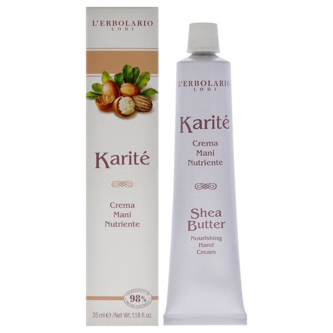 Shea Butter Nourishing Hand Cream by Lerbolario for Unisex - 1.18 oz Cream, See Description, hi-res image number 0