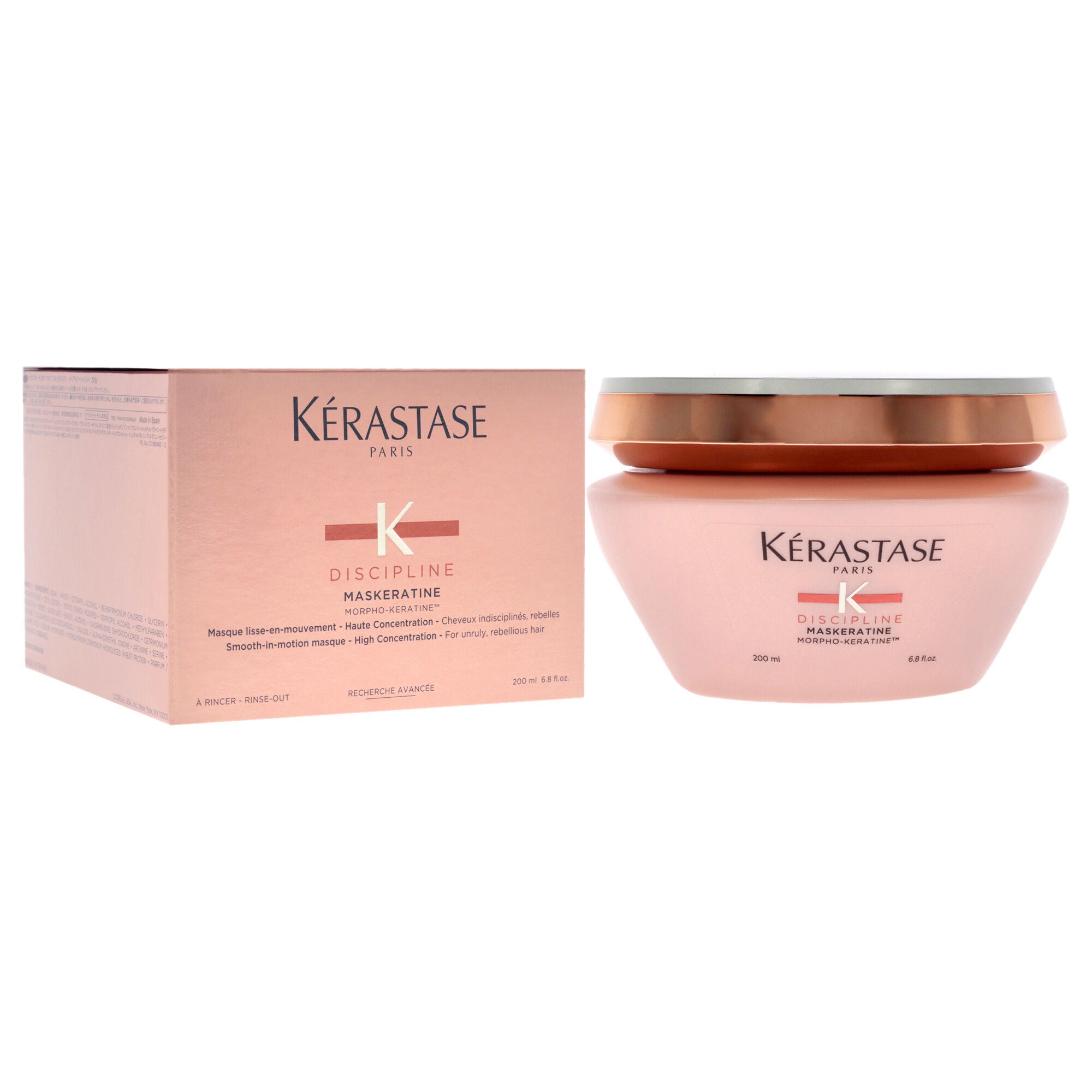 Discipline Maskeratine Masque High Concentration by Kerastase for Unisex - 6.8 oz Masque, See Description, alternate image number 1