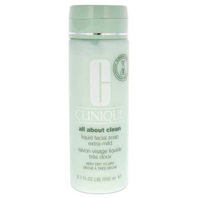 All About Clean Liquid Facial Soap Extra Mild by Clinique for Unisex - 6.7 oz Soap, See Description, hi-res image number 0