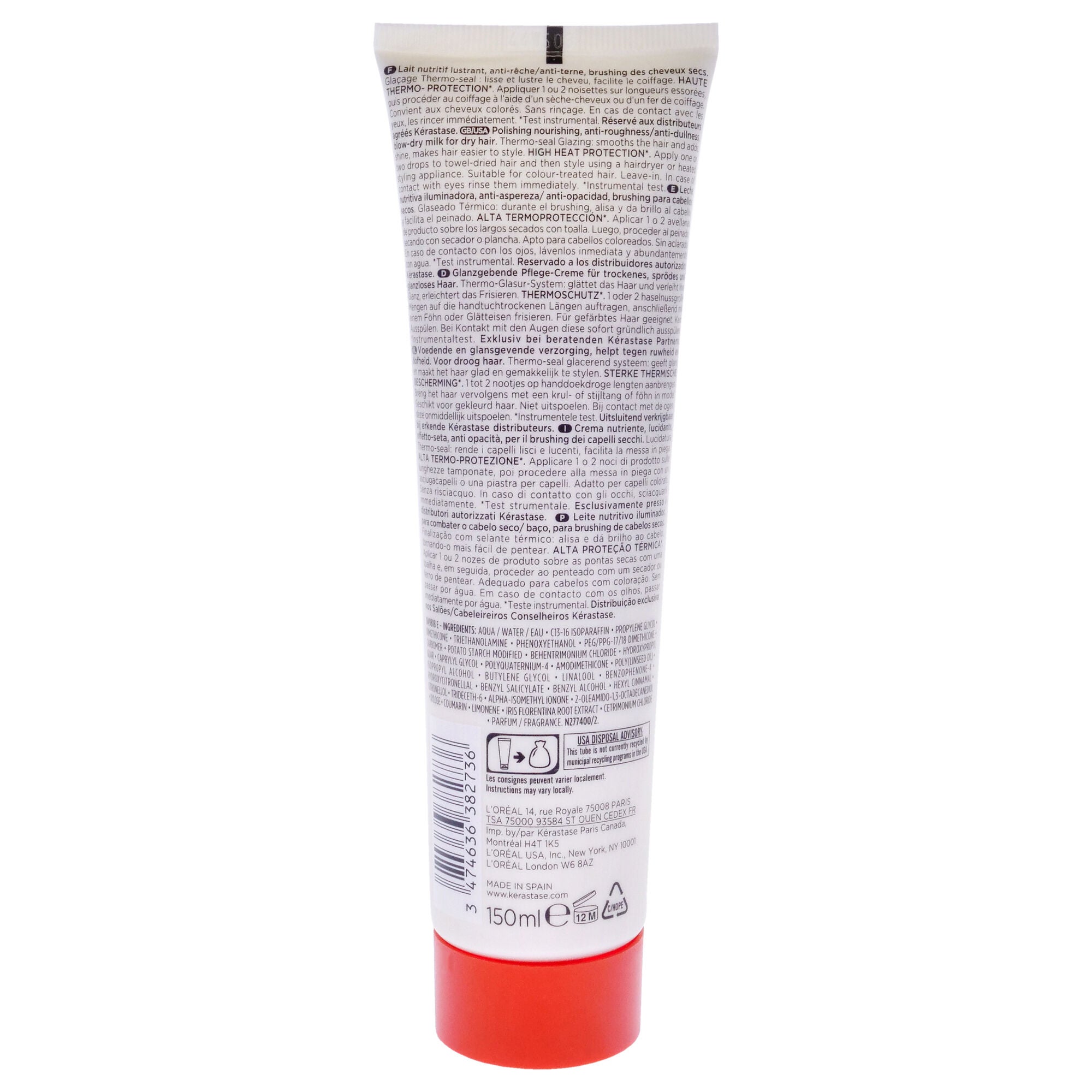 Nutritive Nectar Thermique - Medium to Thick by Kerastase for Unisex - 5.1 oz Treatment, See Description, alternate image number 1