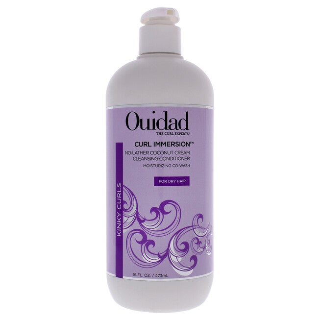 Curl Immersion No-Lather Coconut Cream Cleansing Conditioner by Ouidad for Unisex - 16 oz Conditioner, See Description, hi-res image number 0