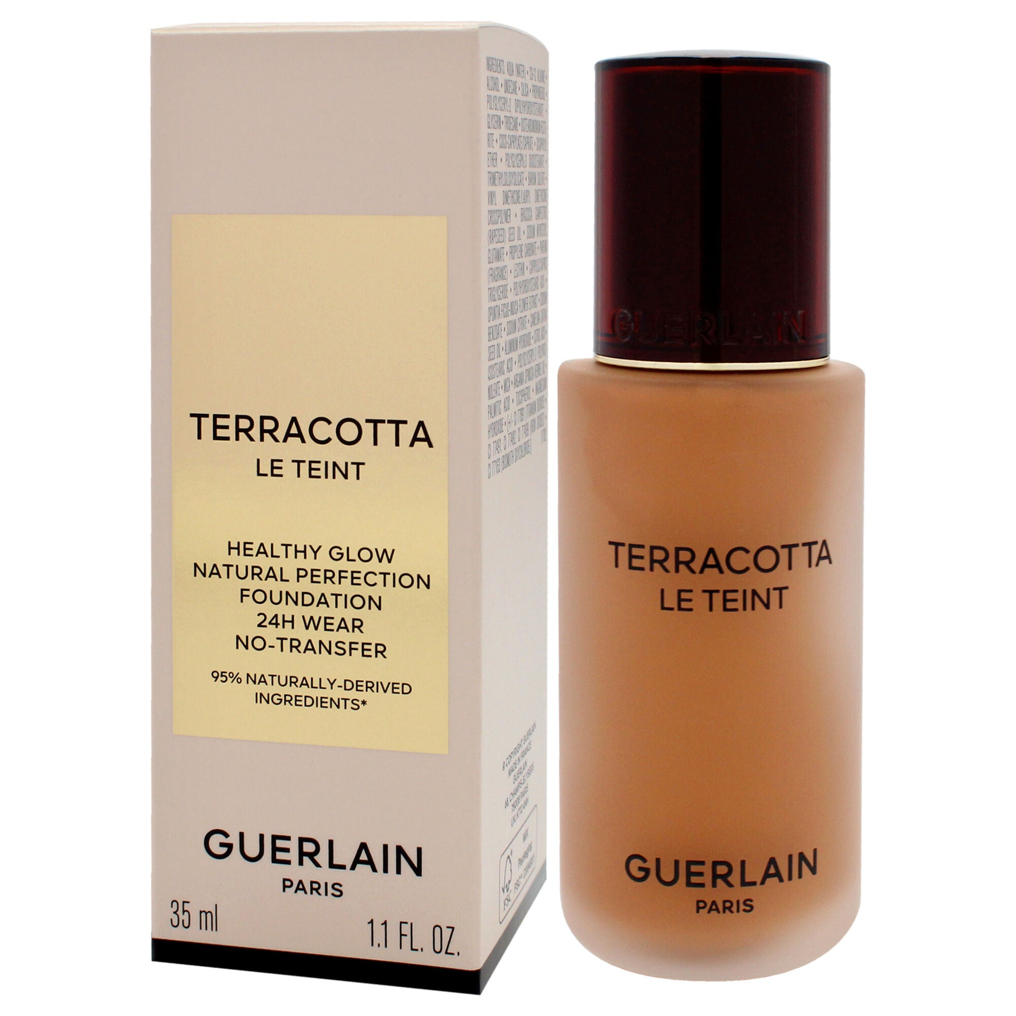 Terracotta Le Teint 24H Wear No-Transfer Foundation - 5N Neutral by Guerlain for Women - 1.1 oz Foundation, See Description, alternate image number 3