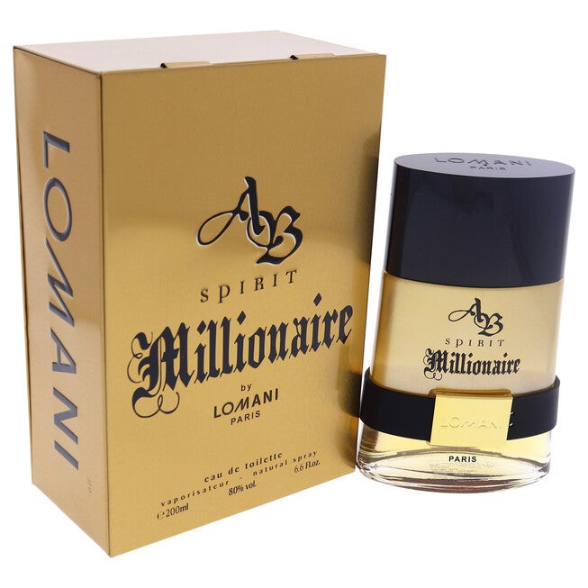 AB Spirit Millionaire by Lomani for Men - 6.6 oz EDT Spray, NA, alternate image number null