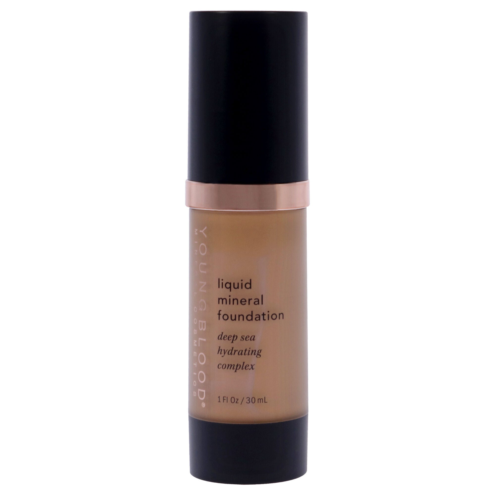 Liquid Mineral Foundation - Nutmeg by Youngblood for Women - 1 oz Foundation, See Description, alternate image number 4