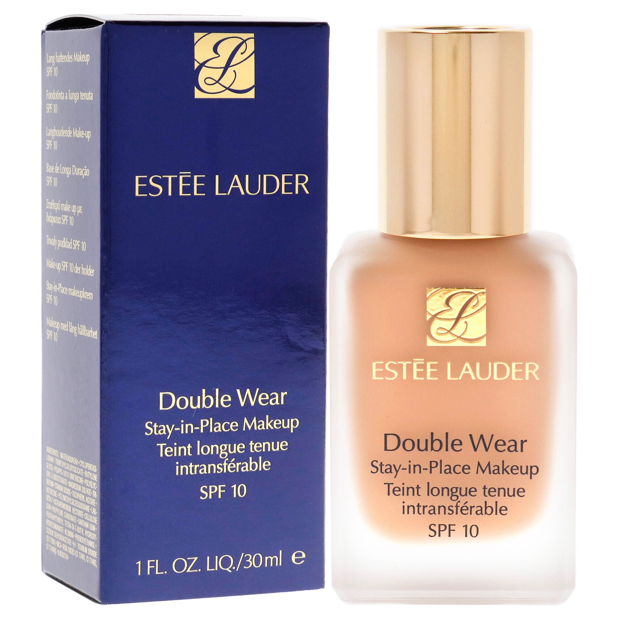 Double Wear Stay-In-Place Makeup SPF 10 - 3N1 Ivory Beige by Estee Lauder for Women - 1 oz Foundation, See Description, alternate image number 2