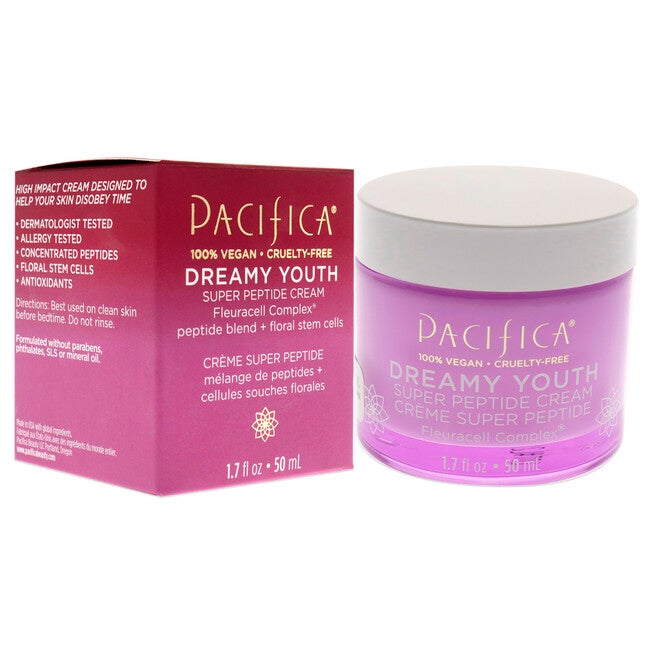 Dreamy Youth Super Peptide Cream by Pacifica for Unisex - 1.7 oz Cream, NA, alternate image number null