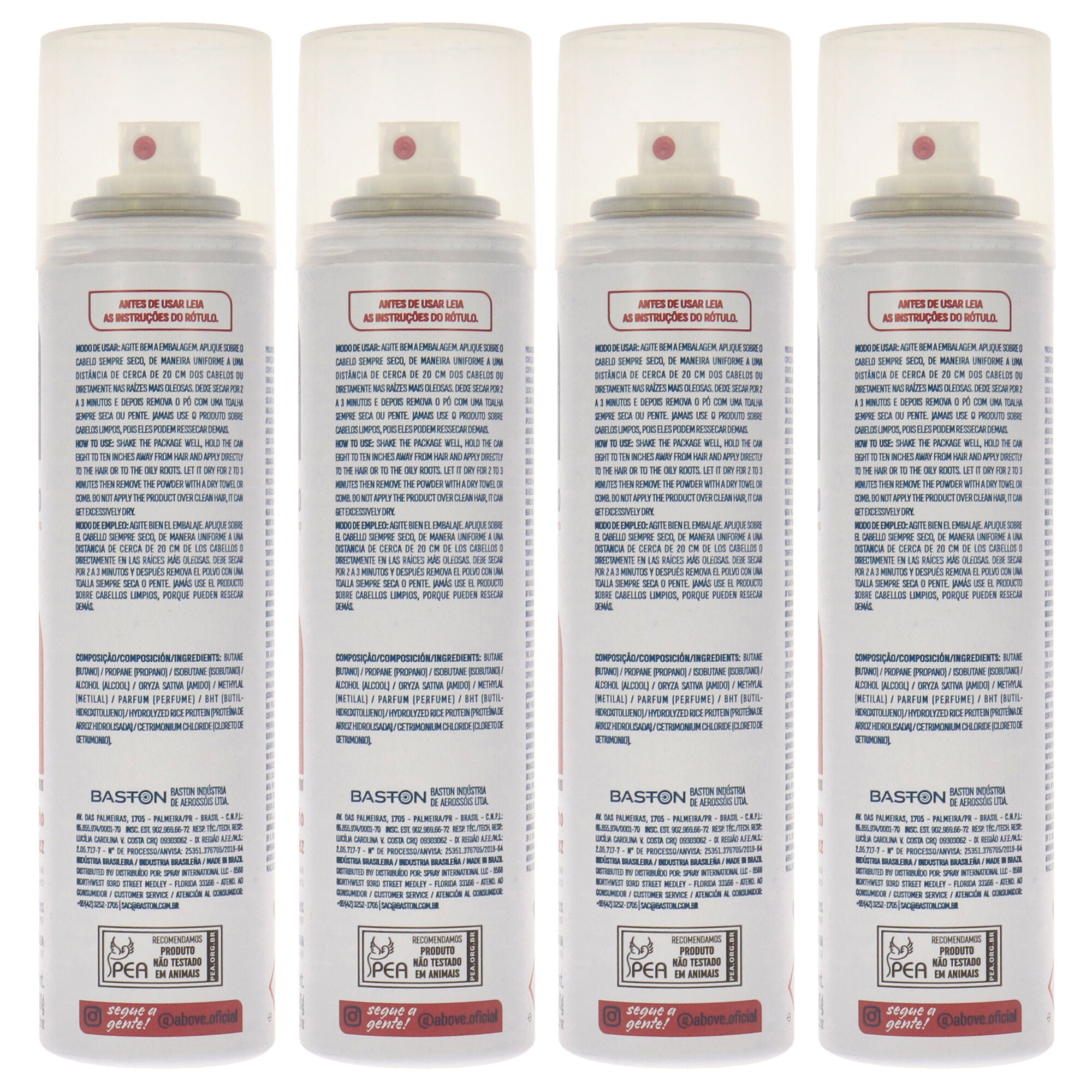 Dry Shampoo - Candy by Above for Unisex - 3.17 oz Dry Shampoo - Pack of 4, See Description, alternate image number 2