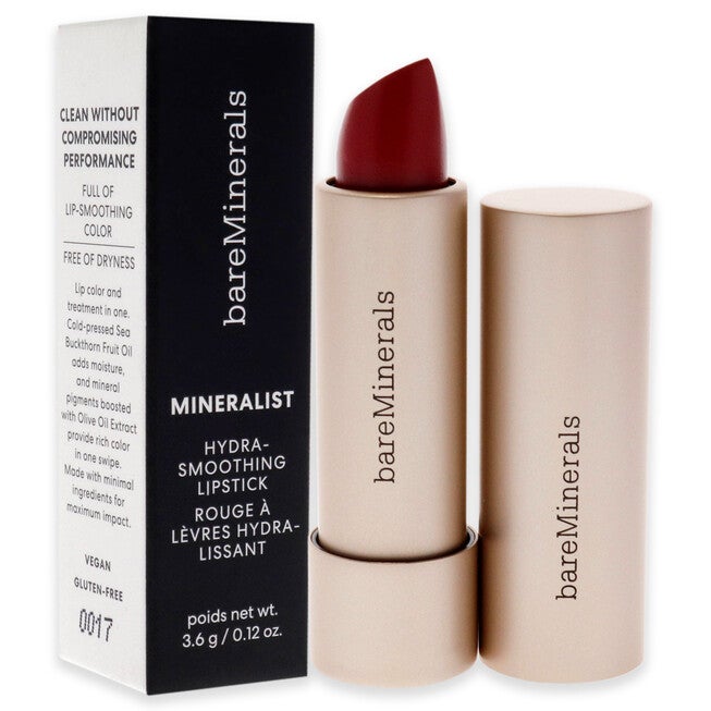 Mineralist Hydra-Smoothing Lipstick - Optimisim by bareMinerals for Women - 0.12 oz Lipstick, See Description, alternate image number 2