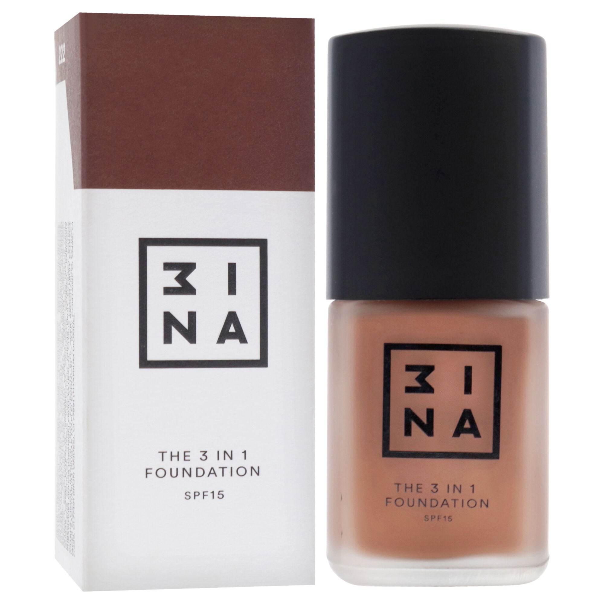The 3-In-1 Foundation SPF 15 - 222 by 3INA for Women - 1.01 oz Foundation, See Description, alternate image number 1