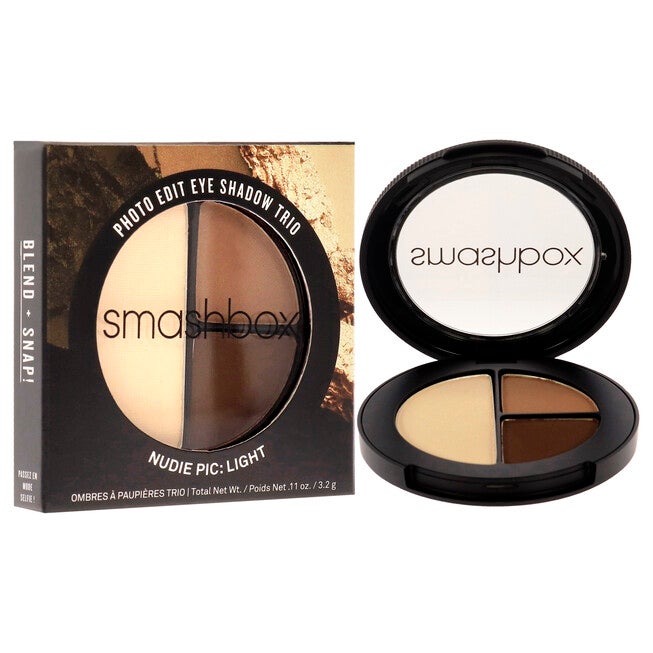 Photo Edit Eye Shadow Trio - Light by SmashBox for Women - 0.11 oz Eye Shadow, See Description, alternate image number 1