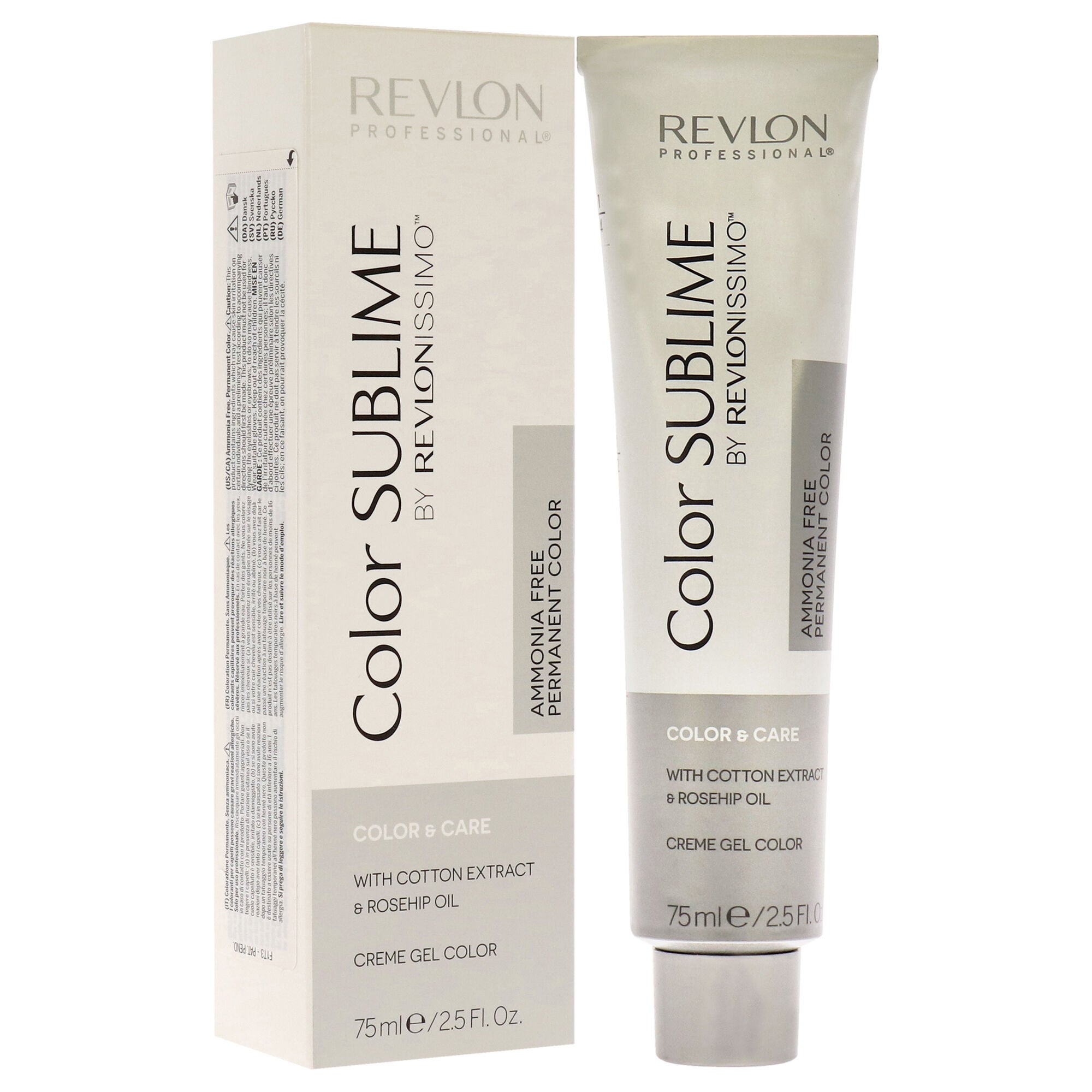 Revlonissimo Color Sublime - 7.41 Medium Copper Ash Blonde by Revlon for Unisex - 2.5 oz Hair Color, See Description, alternate image number 1