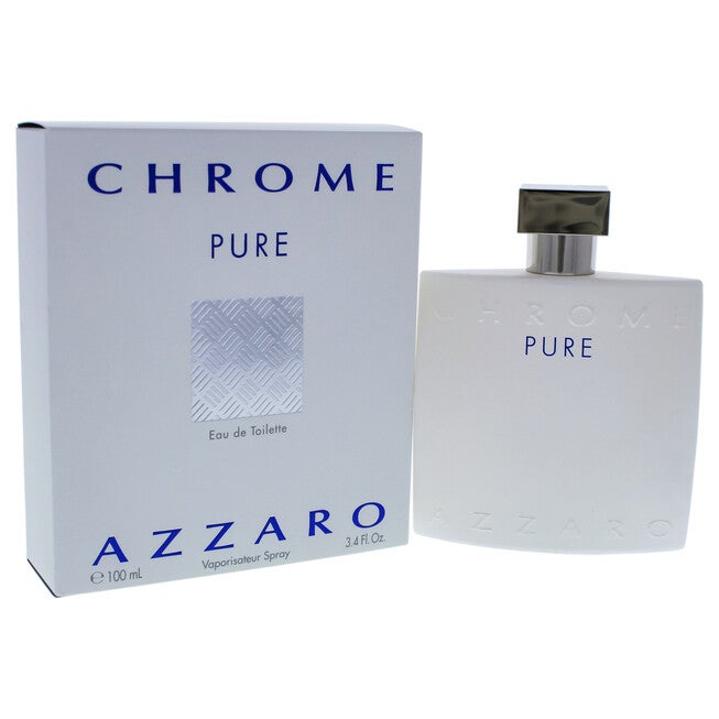 Chrome Pure by Azzaro for Men - 3.4 oz EDT Spray, See Description, alternate image number 2