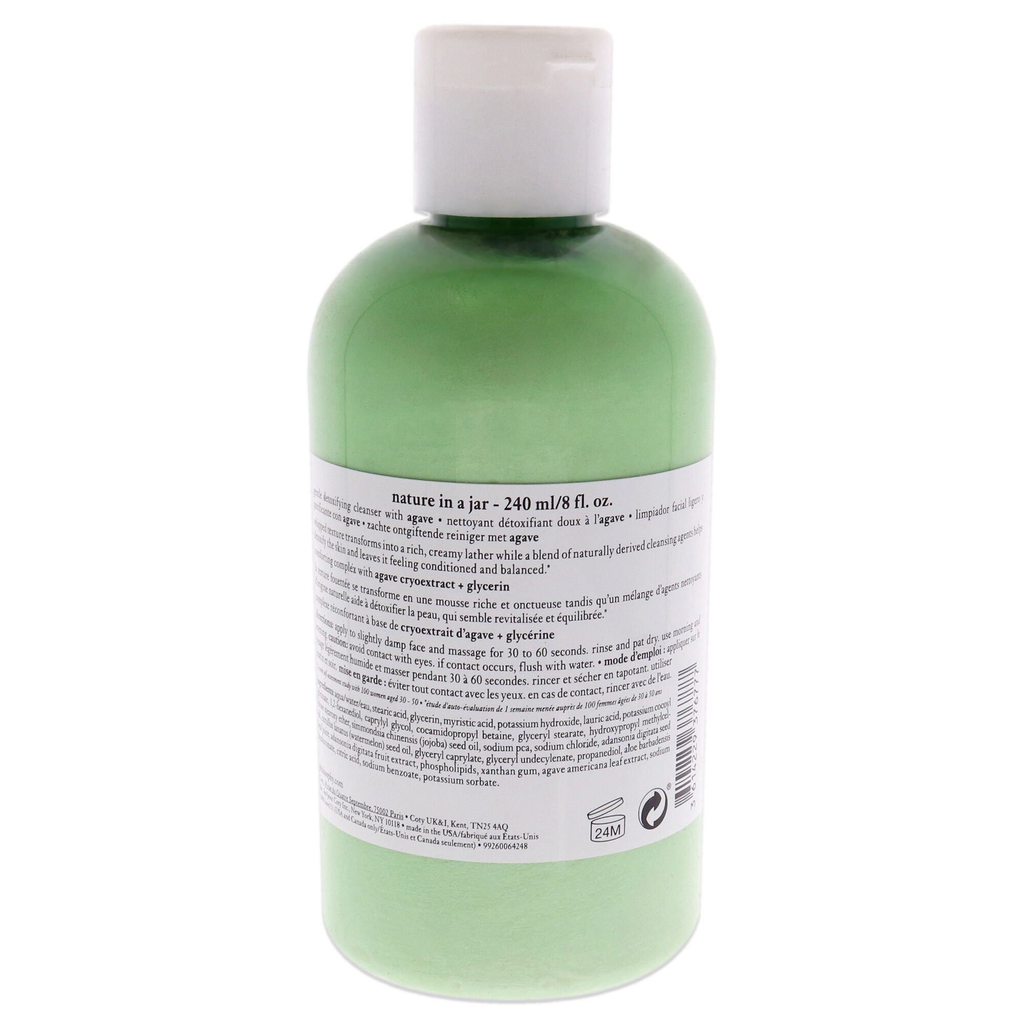 Gentle Detoxifying Cleanser With Agave by Philosophy for Unisex - 8 oz Cleanser, , alternate image number 3