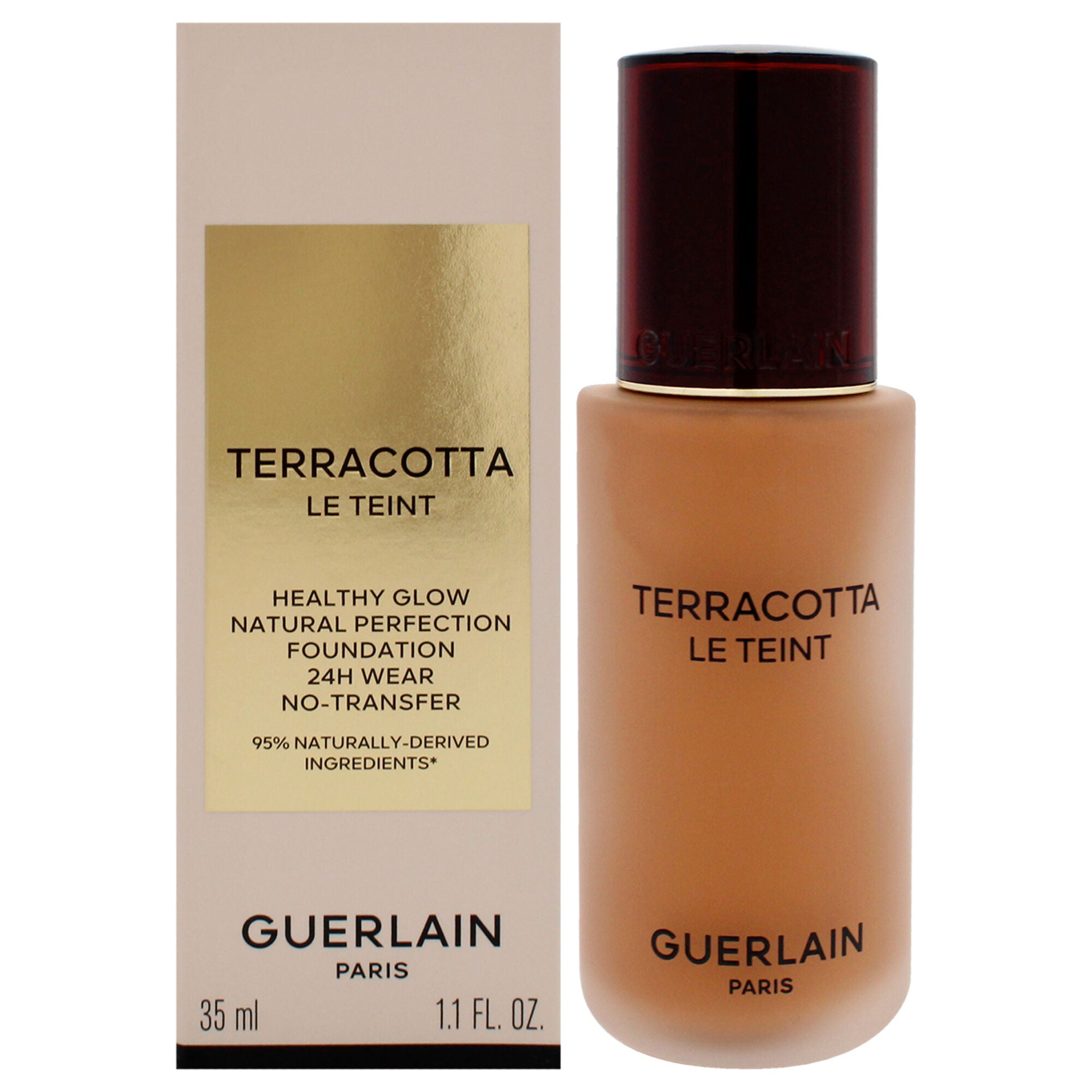 Terracotta Le Teint 24H Wear No-Transfer Foundation - 5N Neutral by Guerlain for Women - 1.1 oz Foundation, See Description, hi-res image number 0