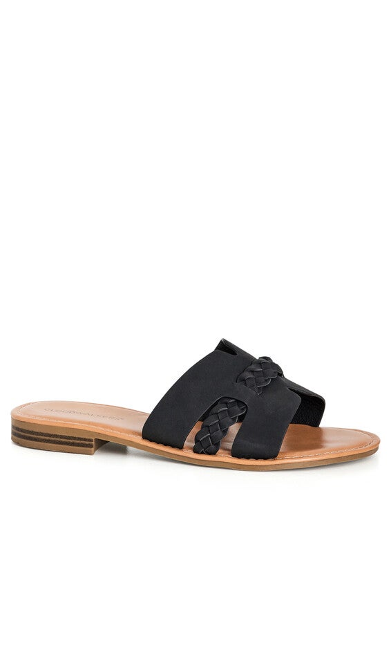WIDE FIT Bonnie Sandal - black, Black, hi-res image number 0
