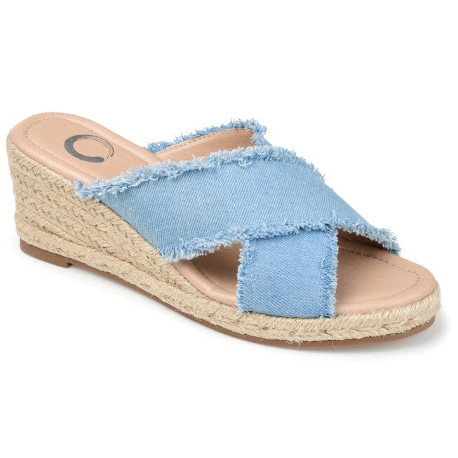 Women's Tru Comfort Foam Shanni Wedge, Denim, hi-res image number 0
