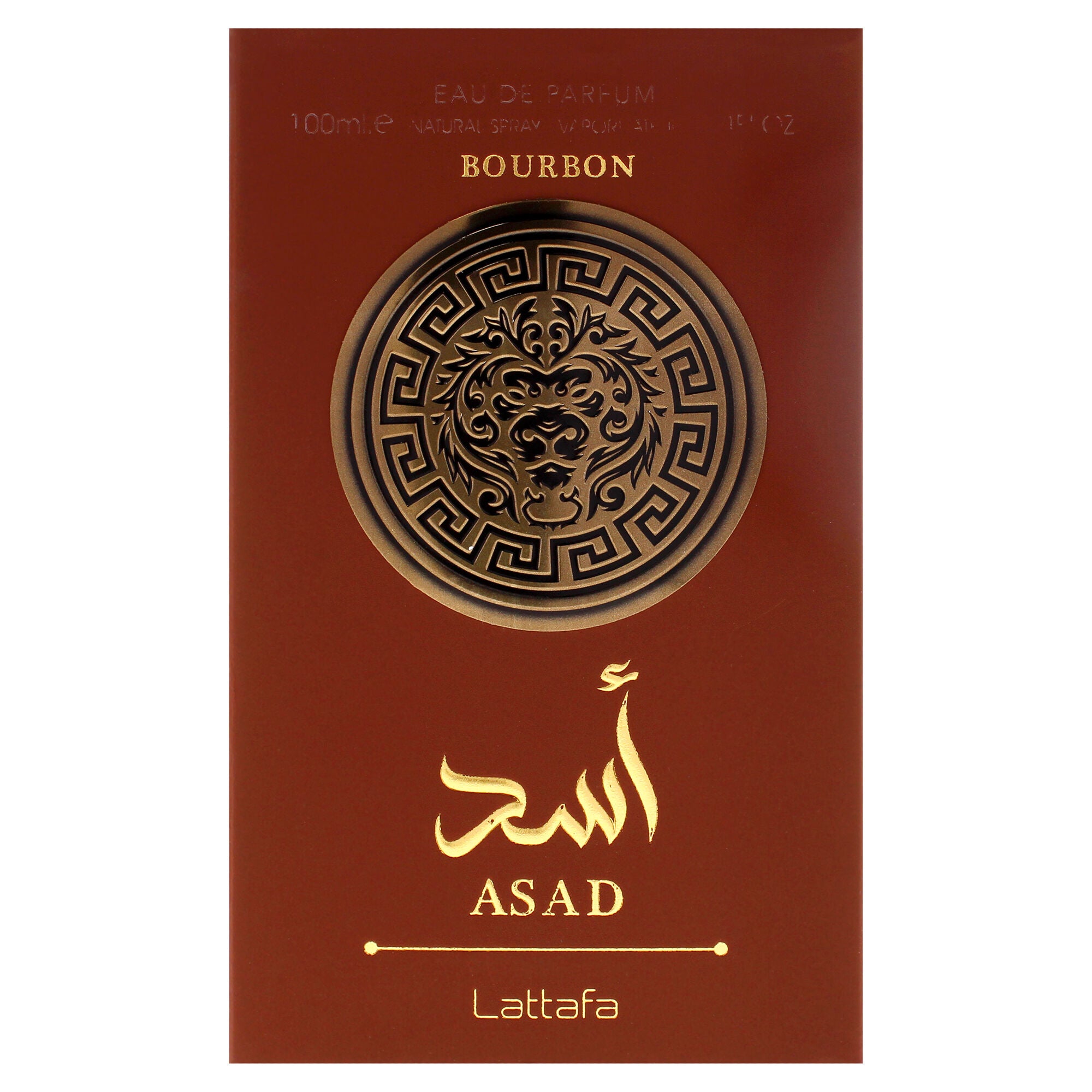 Asad - Bourbon by Lattafa for Men - 3.4 oz EDP Spray, Clear, alternate image number 4