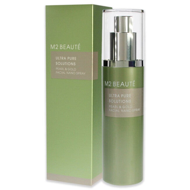 Ultra Pure Solutions Pearl and Gold Facial Nano Spray by M2 Beaute for Women - 2.5 oz Facial Spray, See Description, alternate image number 3