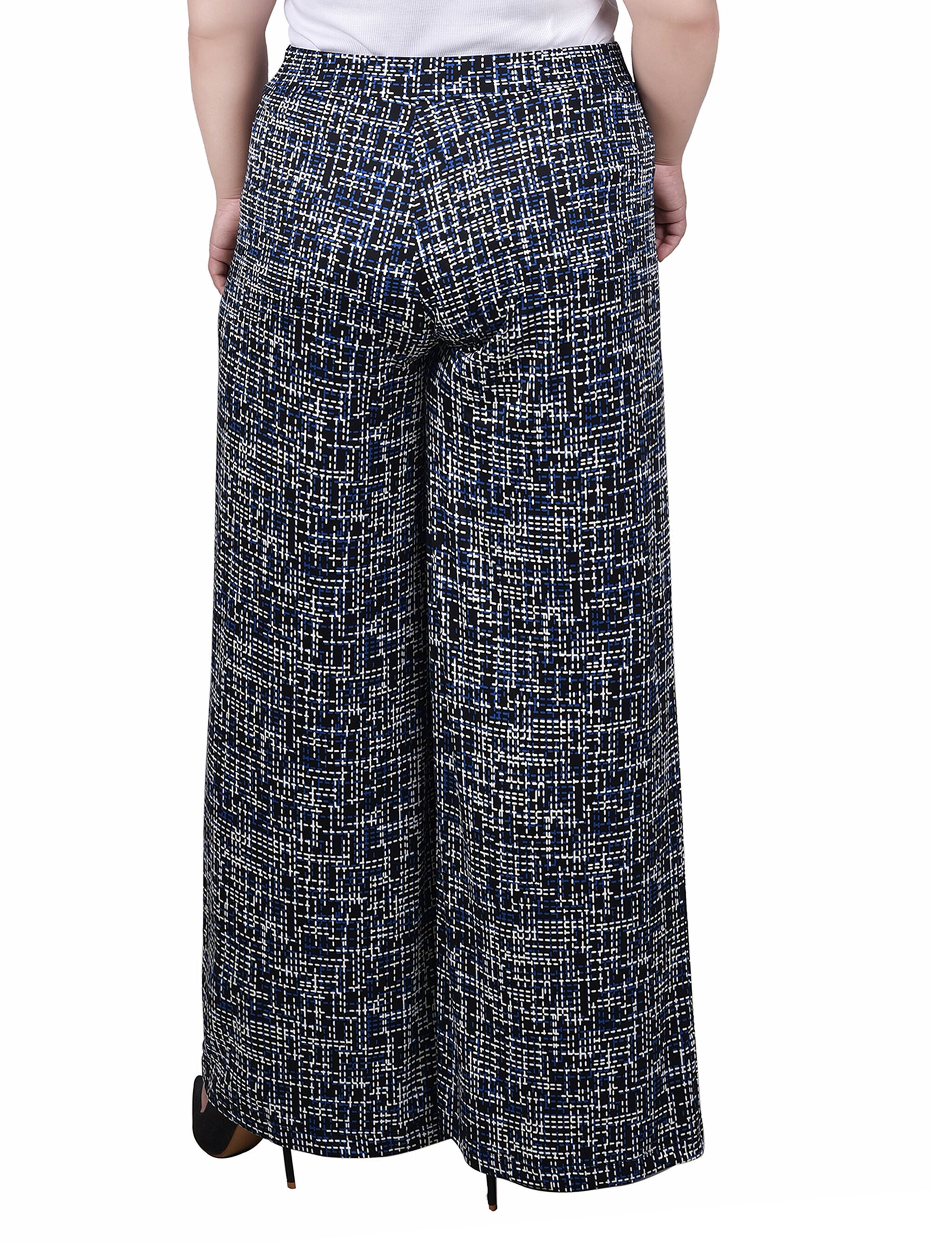 Wide Leg Pull On Pant, , alternate image number 3