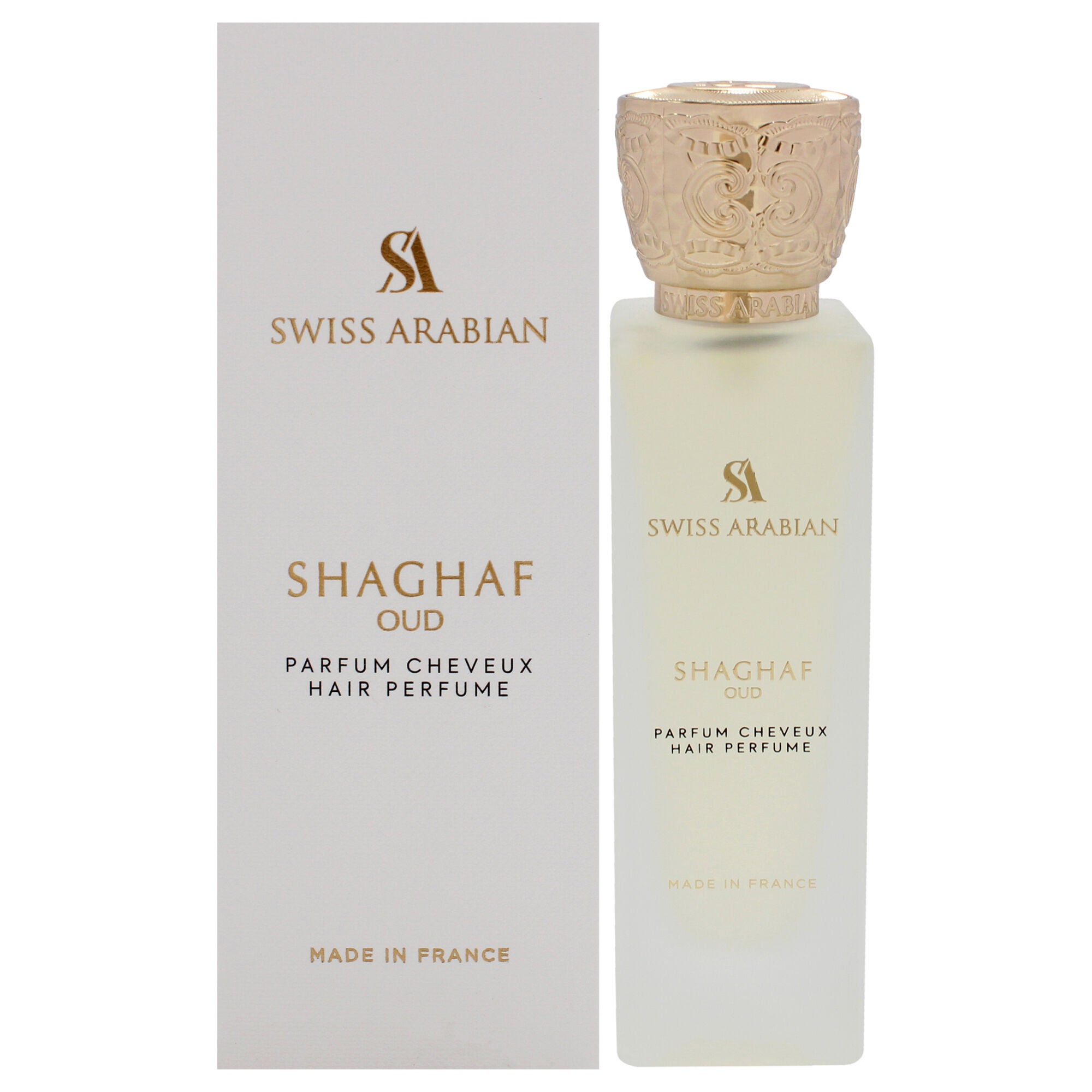 Shaghaf Oud by Swiss Arabian for Unisex - 1.7 oz Hair Perfume, See Description, hi-res image number 0