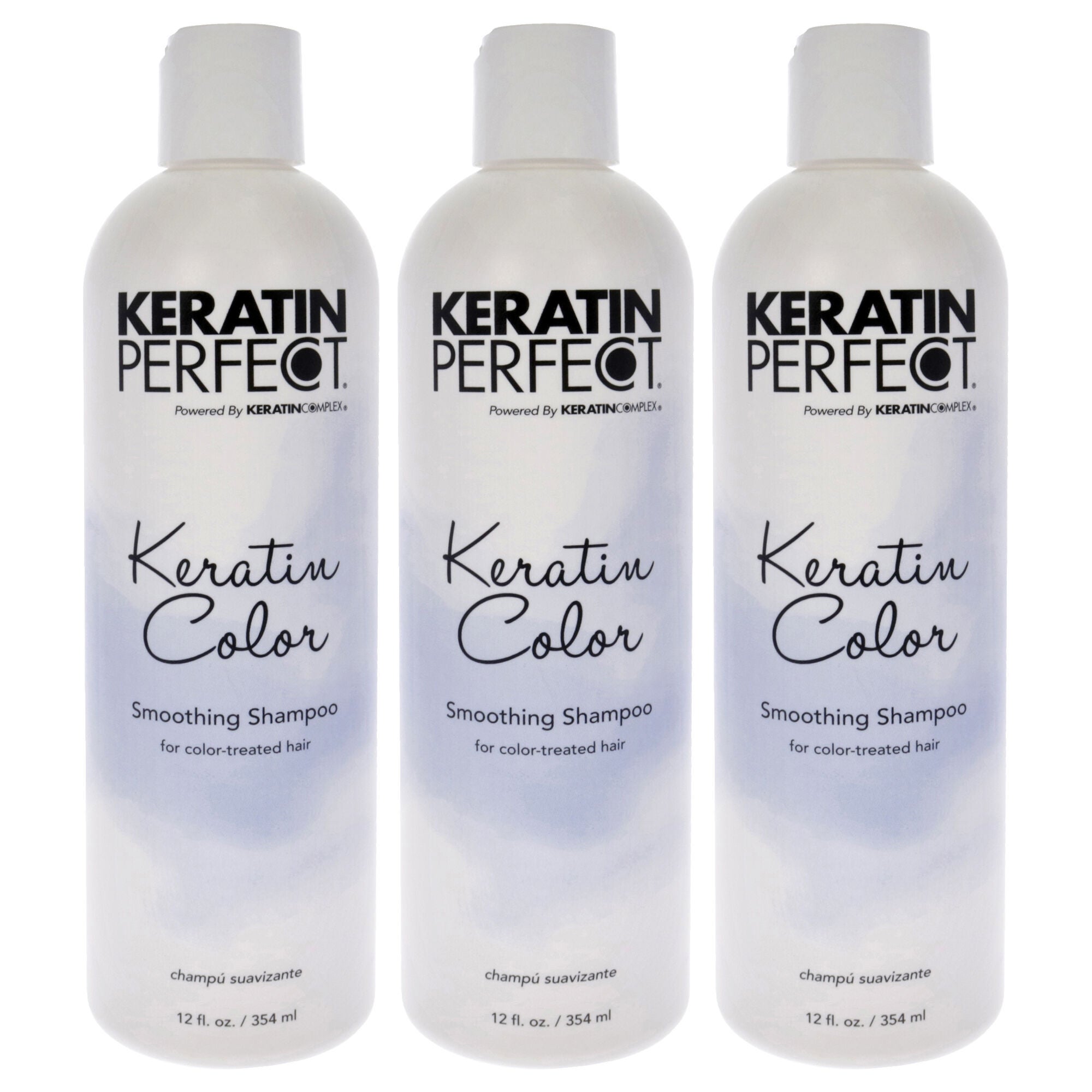 Keratin Color Shampoo by Keratin Perfect for Unisex - 12 oz Shampoo - Pack of 3, See Description, hi-res image number 0