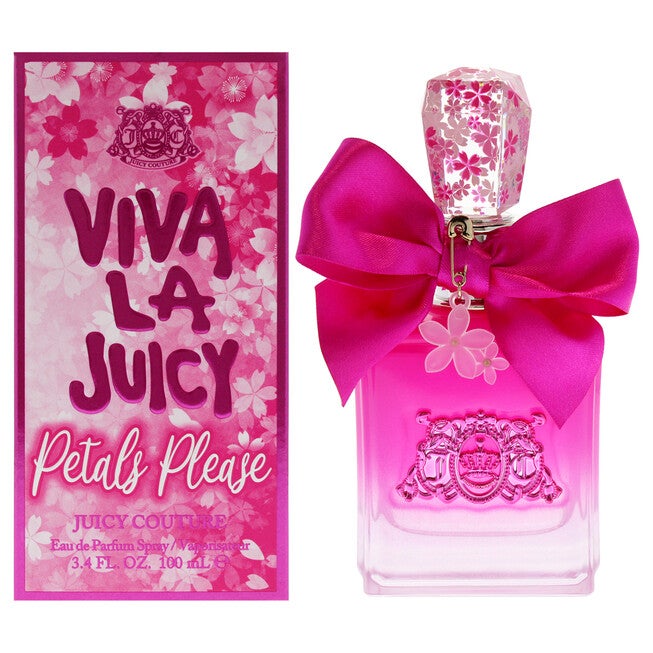 Viva La Juicy Petals Please by Juicy Couture for Women - 3.4 oz EDP Spray, See Description, hi-res image number 0