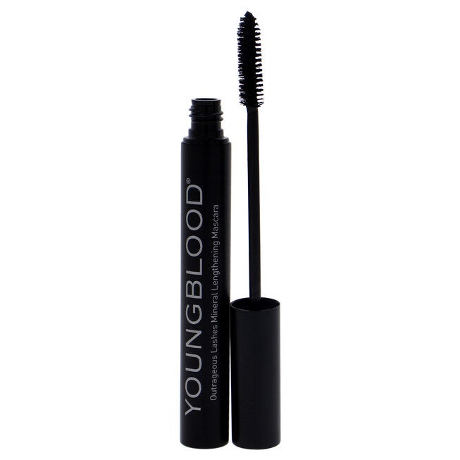Outrageous Lashes Mineral Lengthening Mascara - Blackout by Youngblood for Women - 0.28 oz Mascara, , alternate image number null