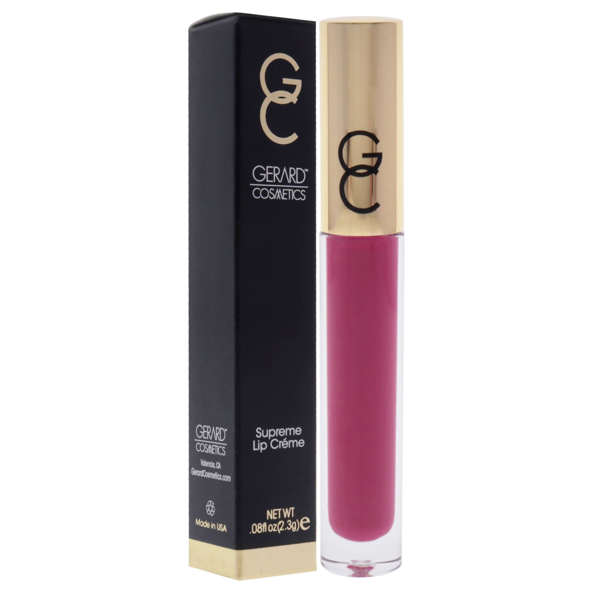 Supreme Lip Creme - Electric Rose by Gerard Cosmetic for Women - 0.08 oz Lip Gloss, , alternate image number 6