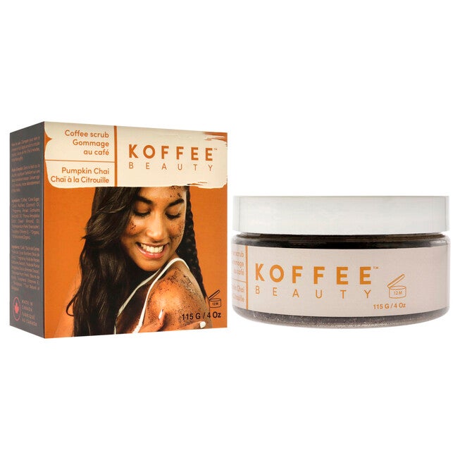 Coffee Scrub - Pumpkin Chai Coffee Scrub by Koffee Beauty for Unisex - 4 oz Scrub, See Description, alternate image number 2