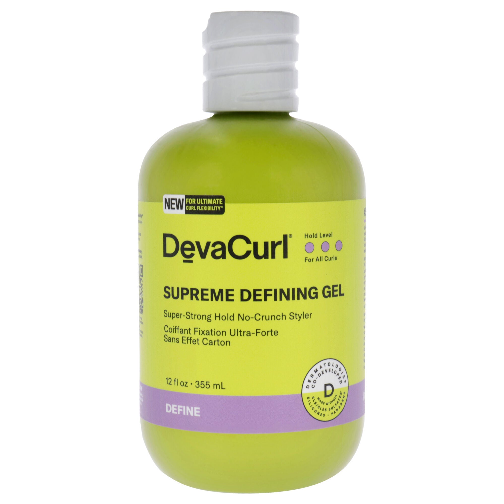 Supreme Defining Gel-NP by DevaCurl for Unisex - 12 oz Gel, , alternate image number 4
