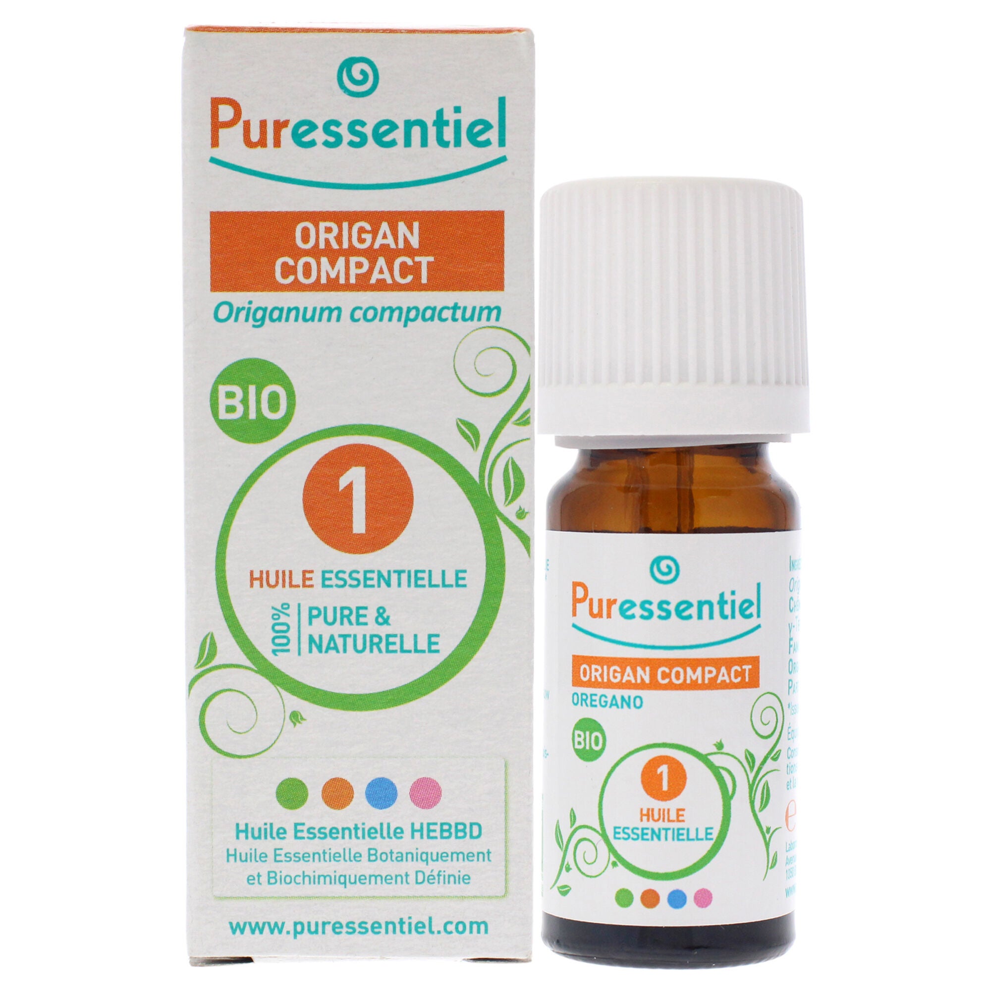 Organic Essential Oil - Origen Compact Oregano by Puressentiel for Unisex - 0.17 oz Oil, See Description, hi-res image number 0