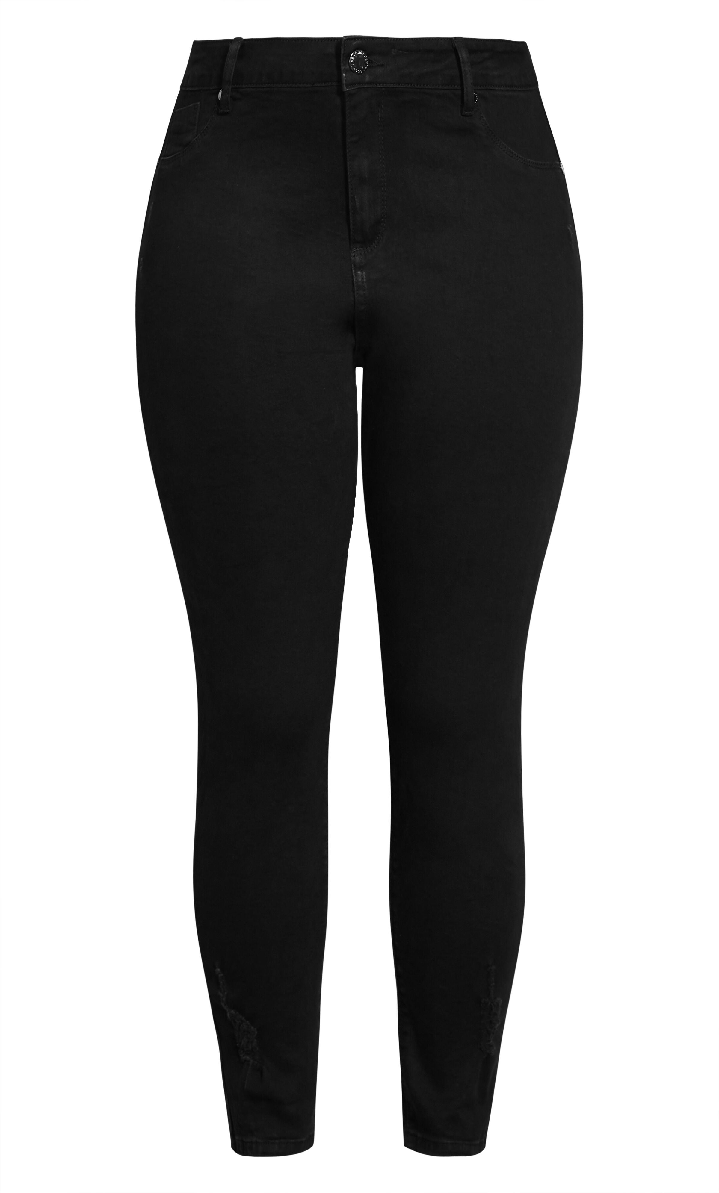 Harley Rip Cuff Jean - black, , alternate image number 2