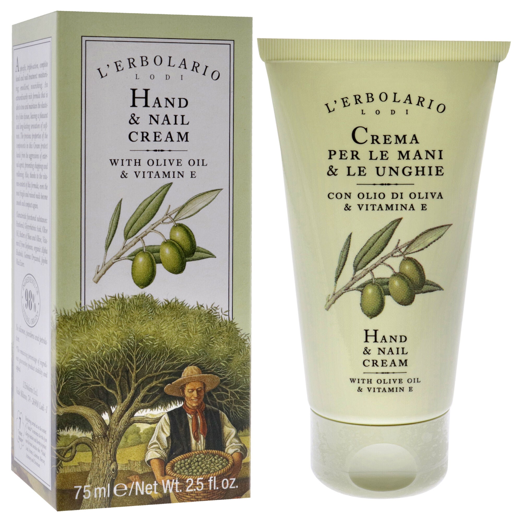 Hand and Nail Cream by LErbolario for Unisex - 2.5 oz Cream, , alternate image number 6