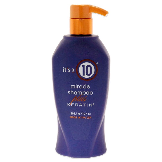 Miracle Shampoo Plus Keratin by Its A 10 for Unisex - 10 oz Shampoo, See Description, hi-res image number 0