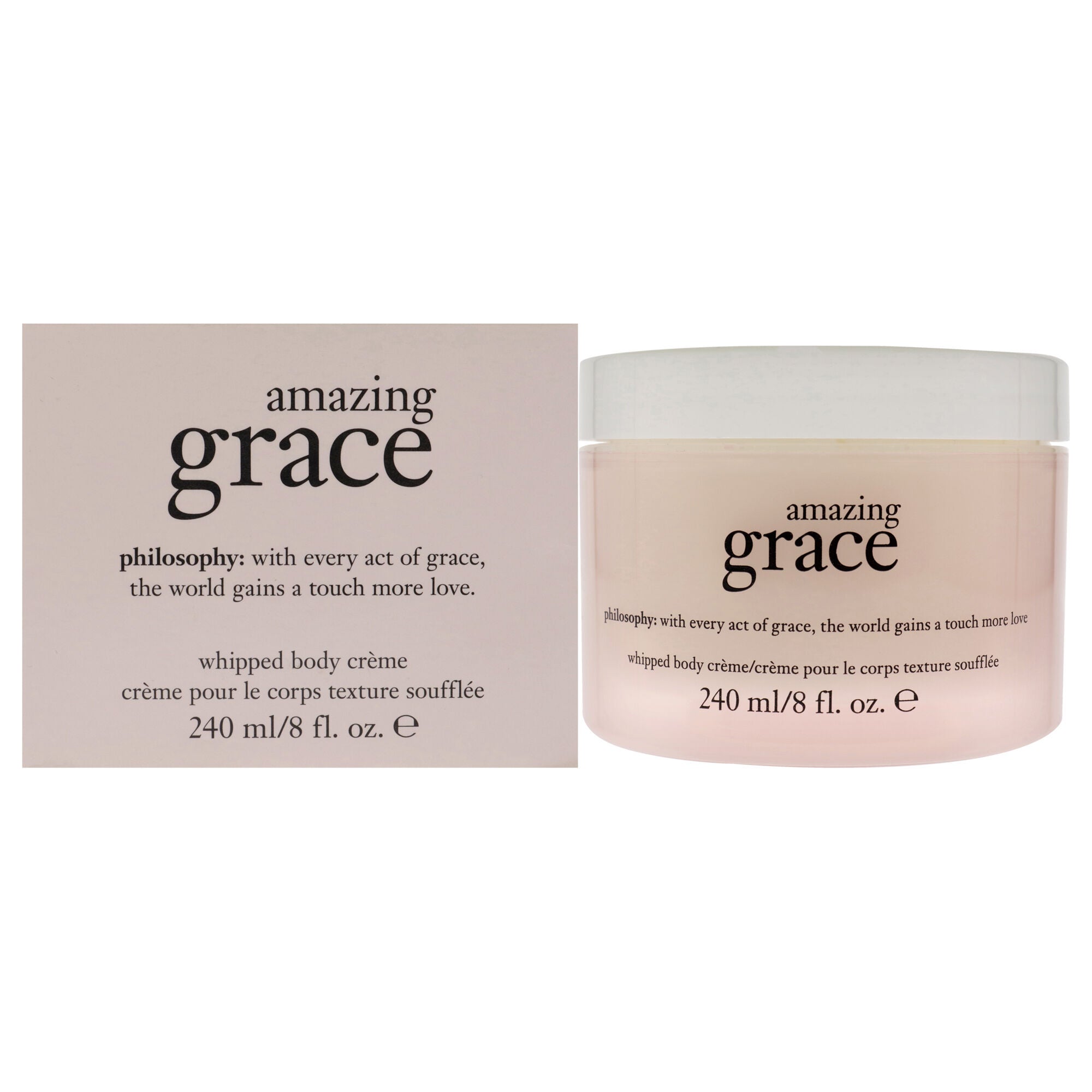 Amazing Grace Whipped Body Creme by Philosophy for Women - 8 oz Cream, See Description, hi-res image number 0