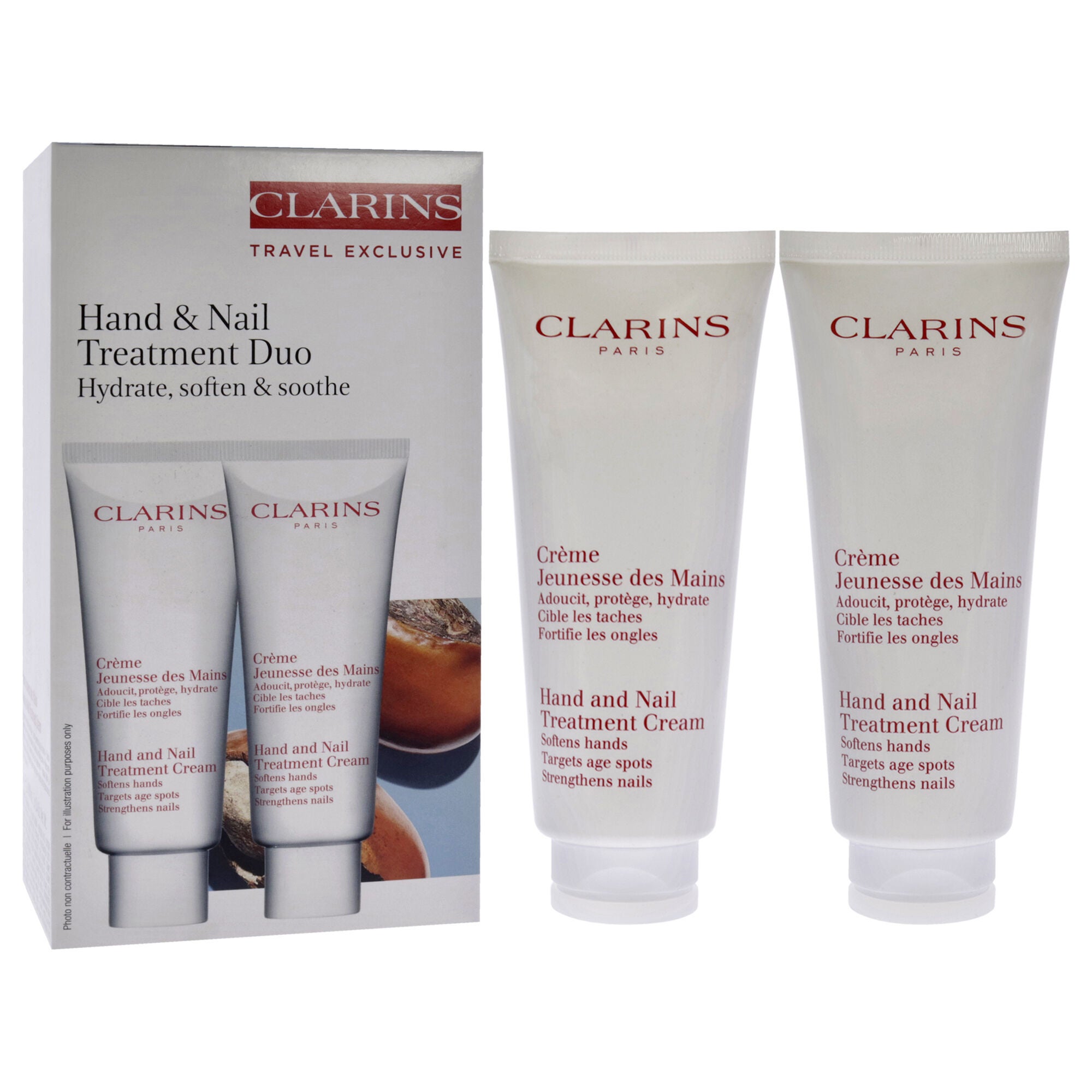 Hand and Nail Treatment Cream Duo by Clarins for Unisex - 2 x 3.4 oz Cream, , alternate image number 5