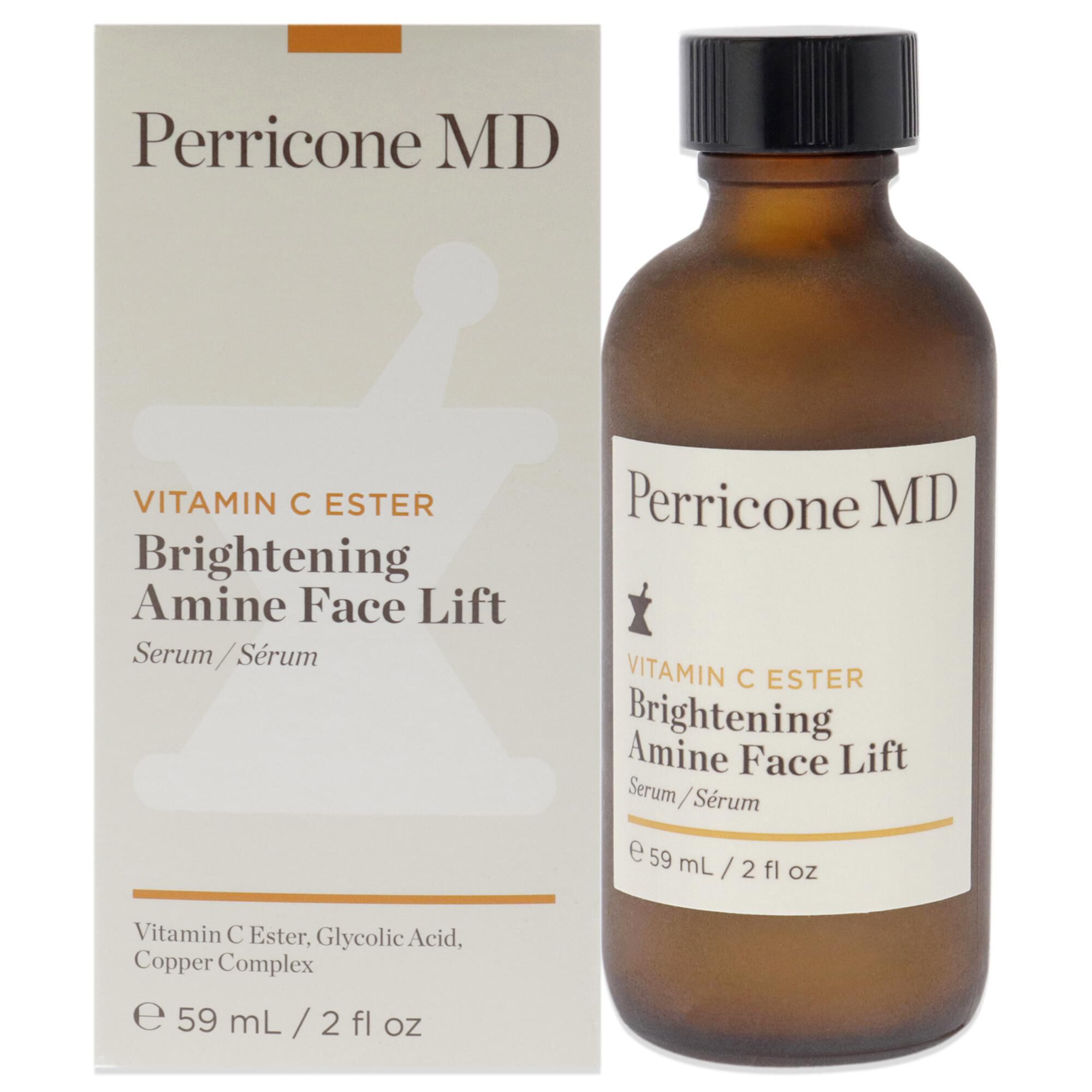 Vitamin C Ester Brightening Amine Face Lift by Perricone MD for Unisex - 2 oz Serum, See Description, hi-res image number 0