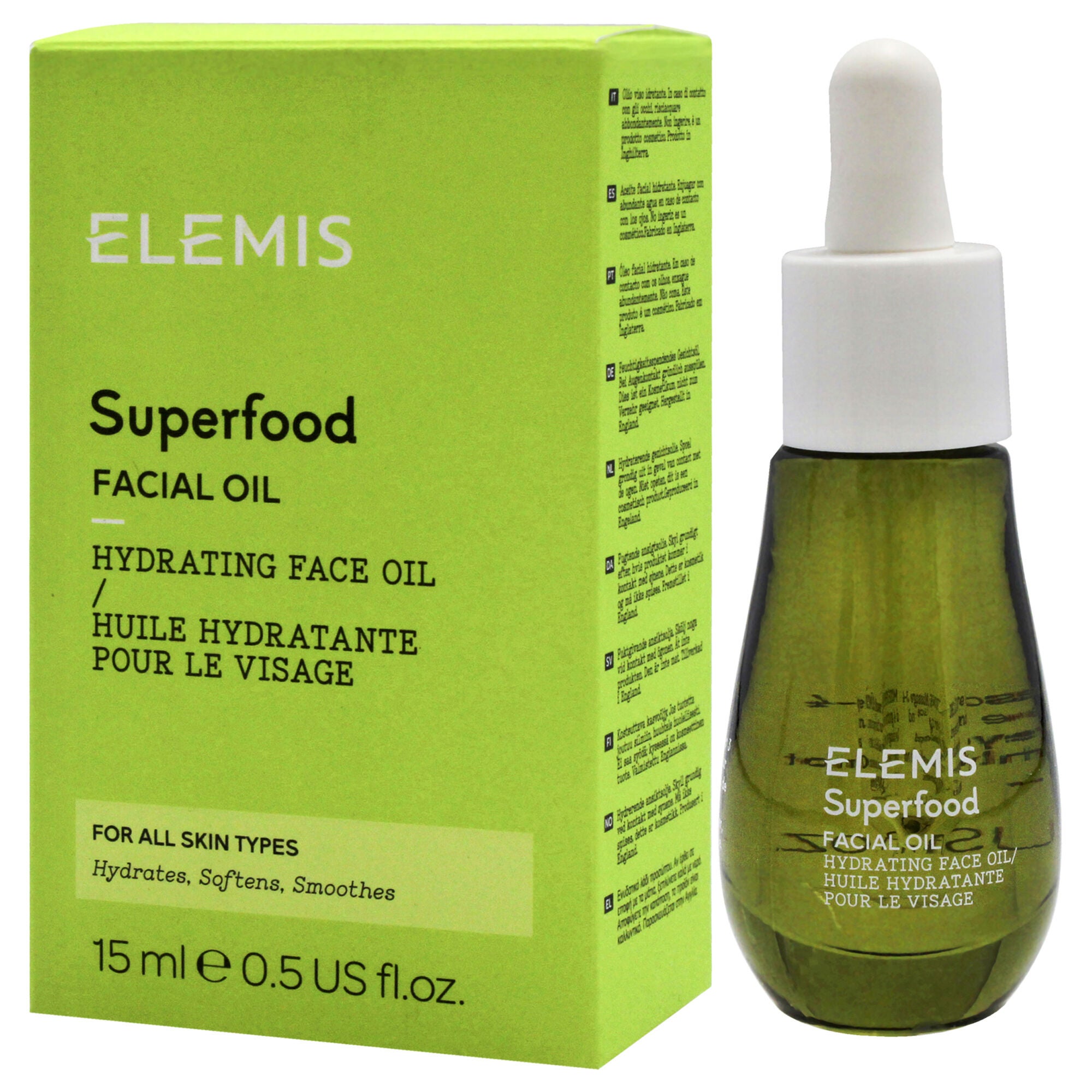 Superfood Facial Oil by Elemis for Women - 0.5 oz Oil, , alternate image number 7