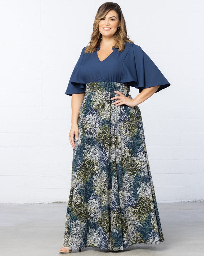 Avisa A-Line Evening Gown, , alternate image number null