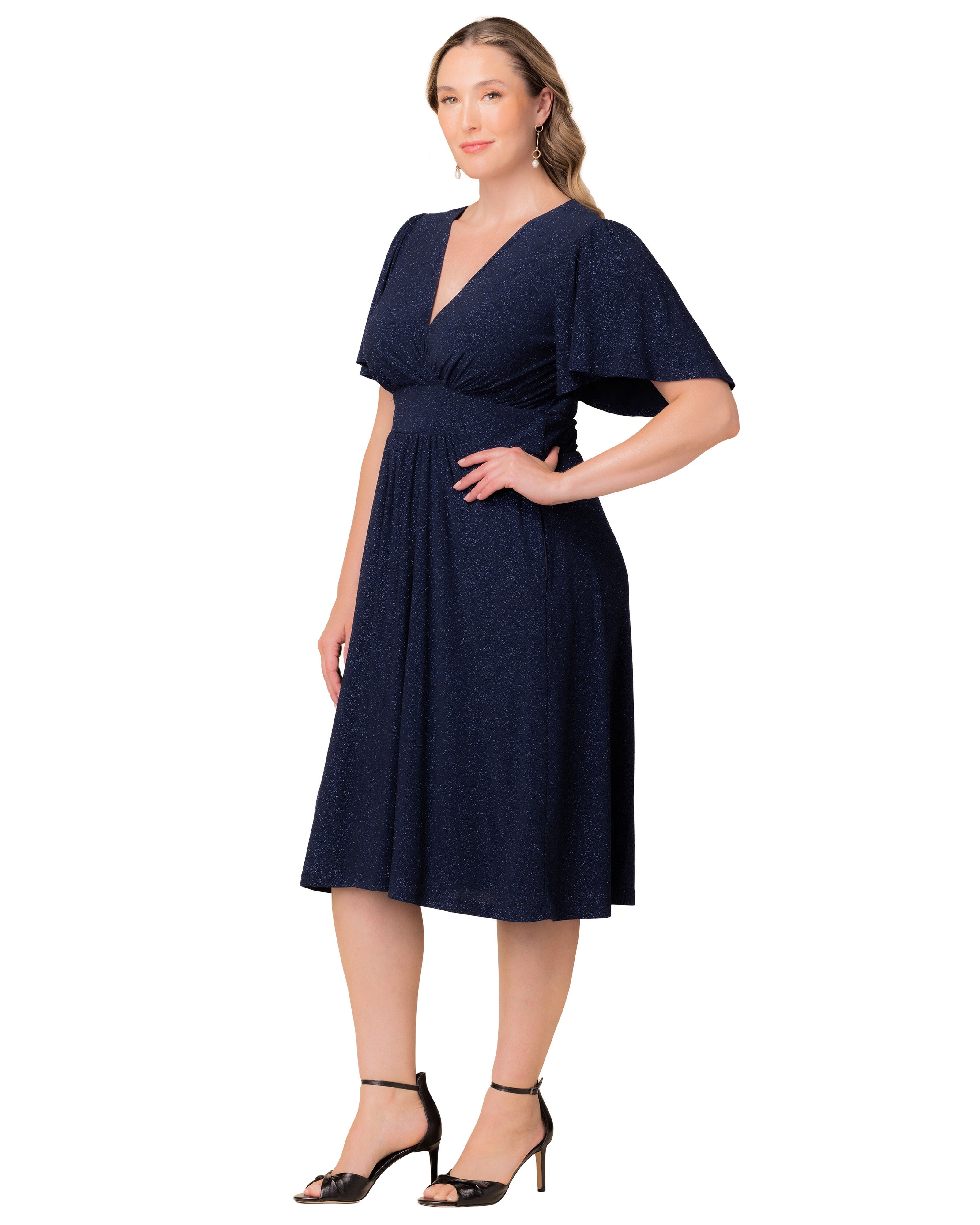 Crystal Cove Cocktail Dress, EVENING STAR / Navy, alternate image number 3