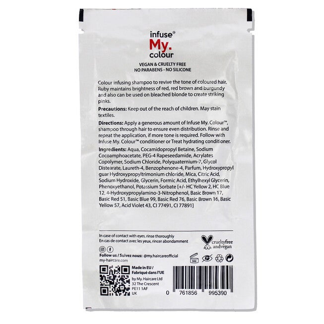 Ruby Shampoo by Infuse My Colour for Unisex - 15 ml Shampoo, NA, alternate image number null