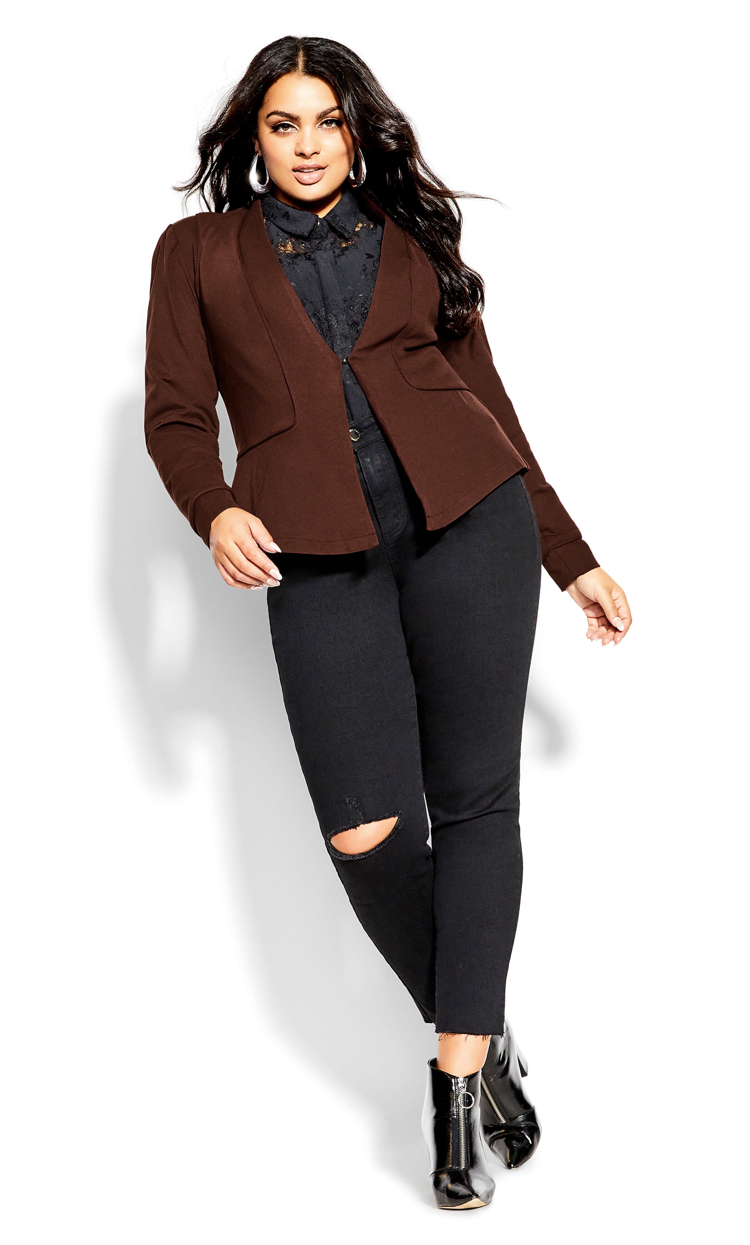 Piping Praise Jacket - truffle, , alternate image number 2