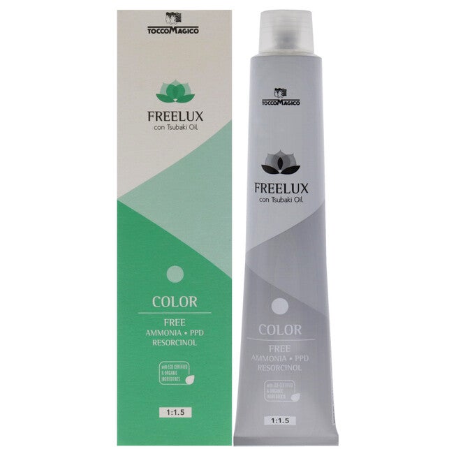 Freelux Permanet Hair Color - 10.11 Platinum Intense Ash Blond by Tocco Magico for Unisex - 3.38 oz Hair Color, See Description, hi-res image number 0