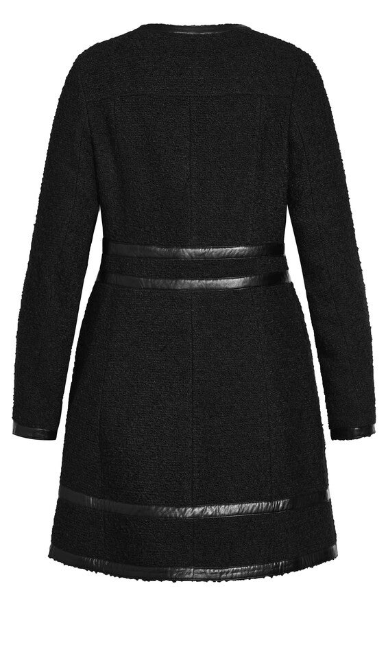 Winter Escape Coat - black, , alternate image number null